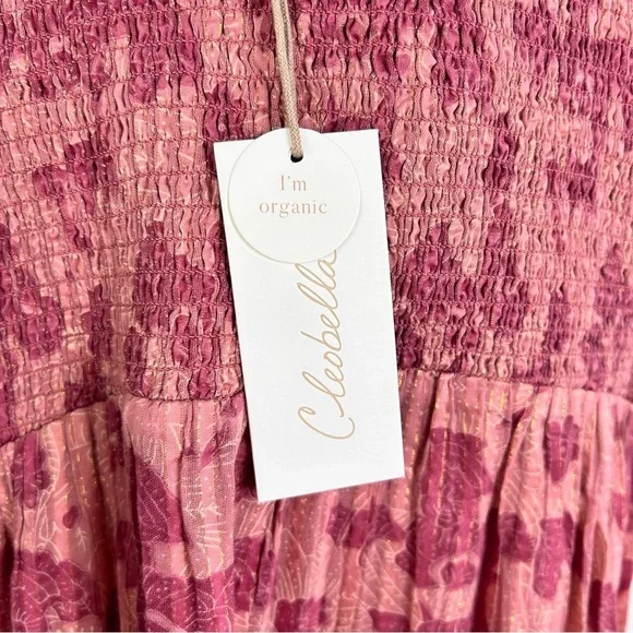 Cleobella Ashlyn Midi Dress in Batik Print Cottage Core - Picture 7 of 9